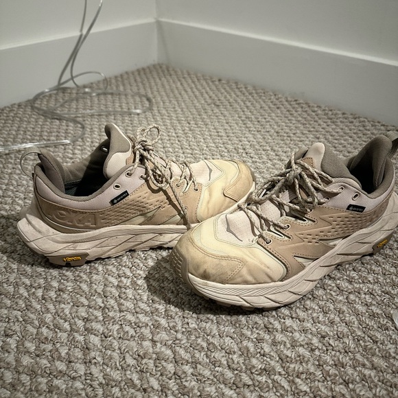 Hoka Transport Shoes - Tan, Size 9.5